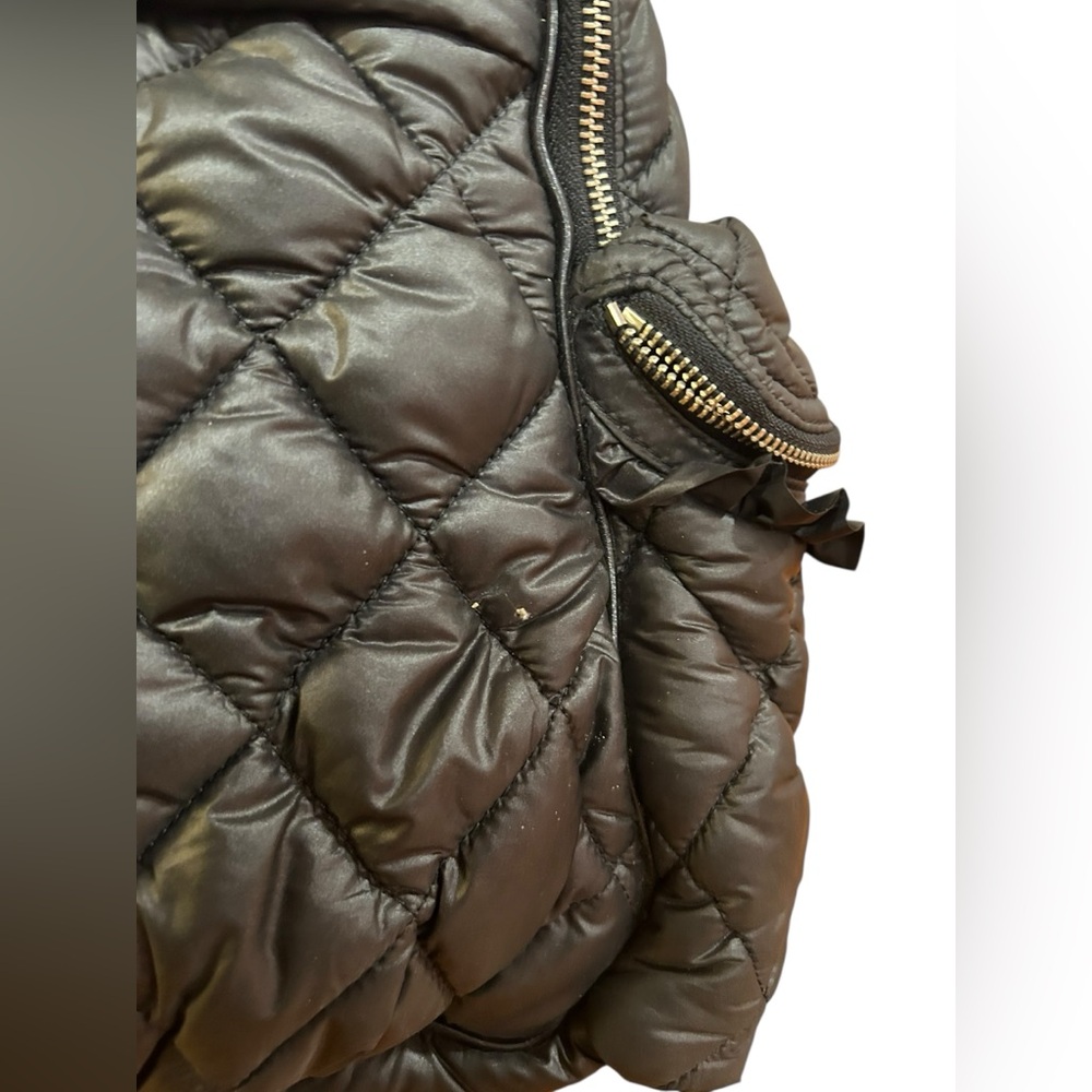 Vintage Y2K Juicy Couture Black Quilted Backpack - Picture 2 of 7
